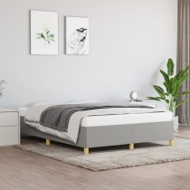 Bed Frame Black 180x200 cm 6FT Super King Fabric