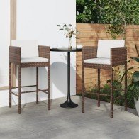 Bar Stools 4 pcs with...