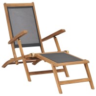 Deck Chair with Footrest...