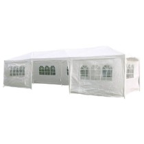 HI Partytent with Sidewalls 3x9m White