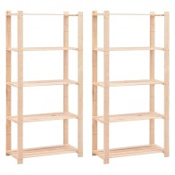 5-Tier Storage Racks 10 pcs...