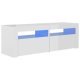 TV-Schrank mit LED-Leuchten Sonoma-Eiche 120x35x40 cm