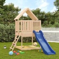 Outdoor Playset Solid Wood...