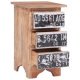 Bedside Cabinet 30x30x51 cm Solid Reclaimed Wood