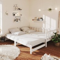Pull-out Day Bed White...
