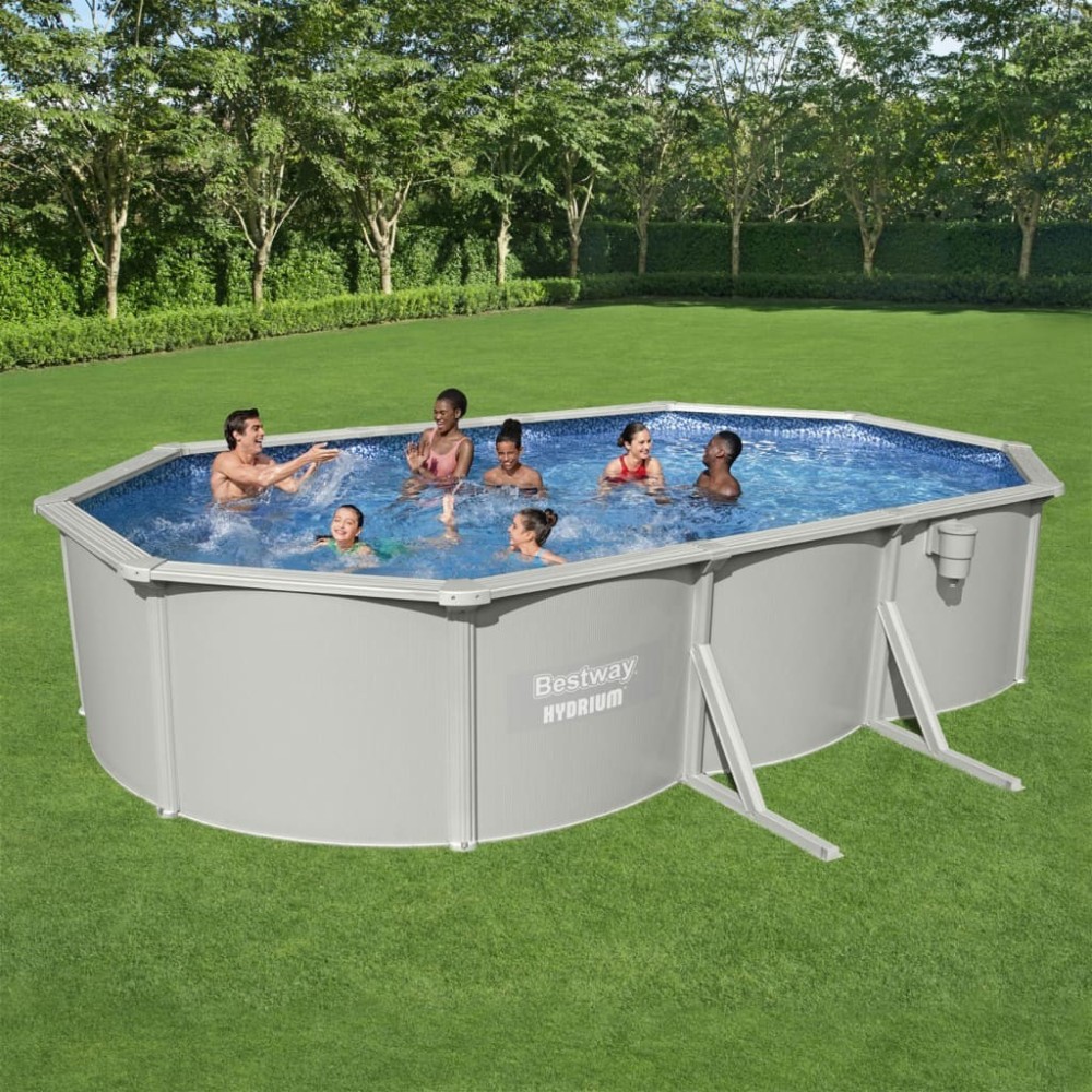 Bestway Hydrium Above Ground Frame Pool Oval 610x360x120 cm