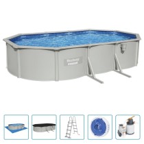 Bestway Hydrium Above Ground Frame Pool Oval 610x360x120 cm