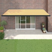 Retractable Awning Yellow...