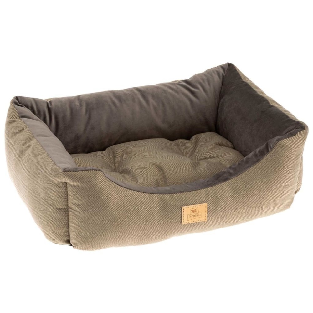 Ferplast Hunde- und Katzenbett Chester 80 Beige