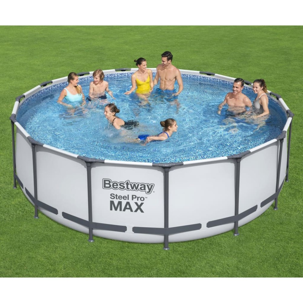 Bestway Steel Pro MAX Swimming Pool Set Round 457x122 cm