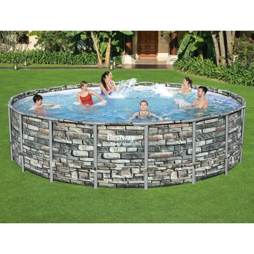 Bestway Power Steel Swimming Pool 549x132 cm