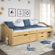Day Bed with 3 Drawers IRUN...
