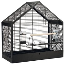 Beeztees Birdcage Yara Black 71x35x70 cm Metal