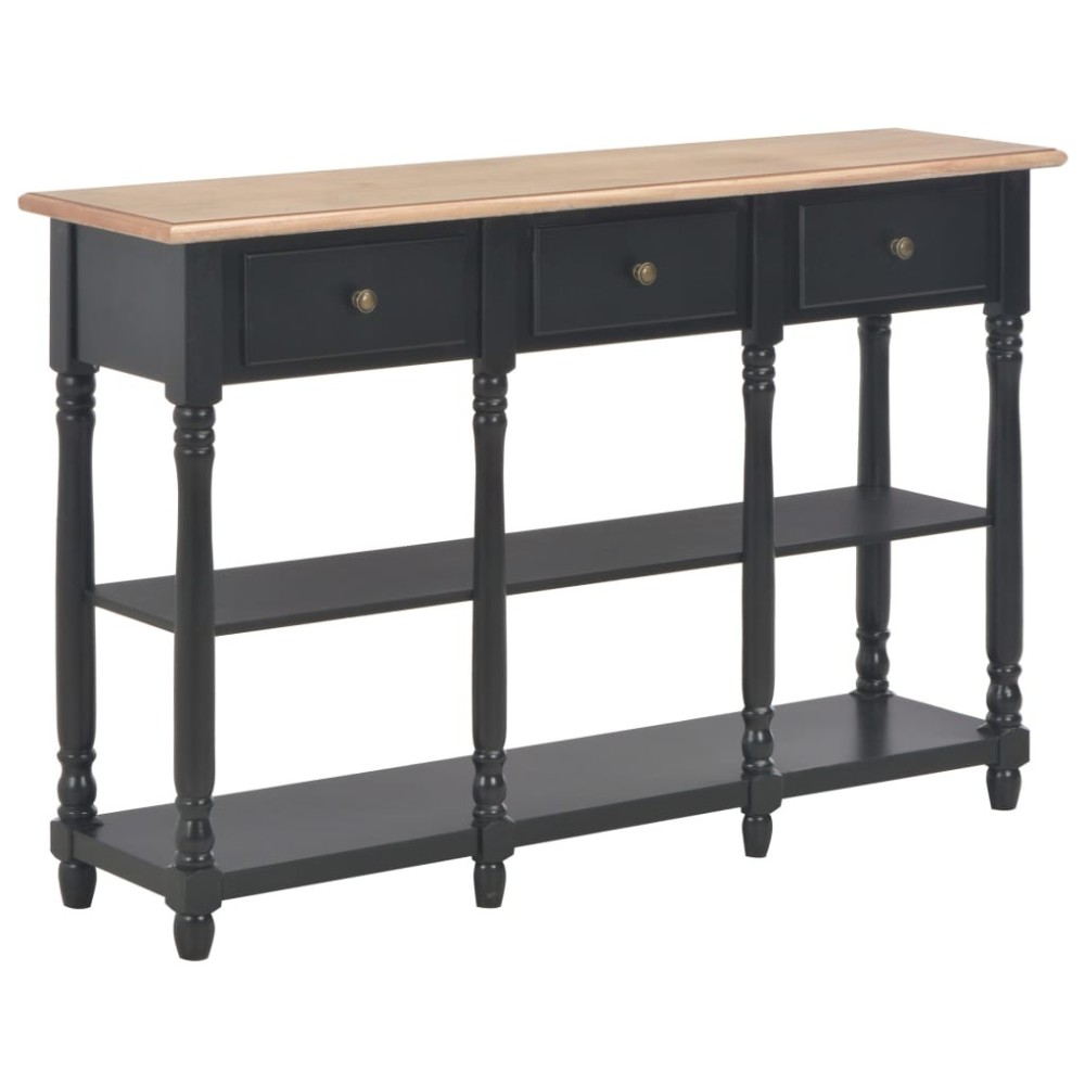 Konsolentisch Grau 120x30x76 cm MDF