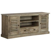 TV-Schrank Mindiholz Massiv 145x35x60 cm