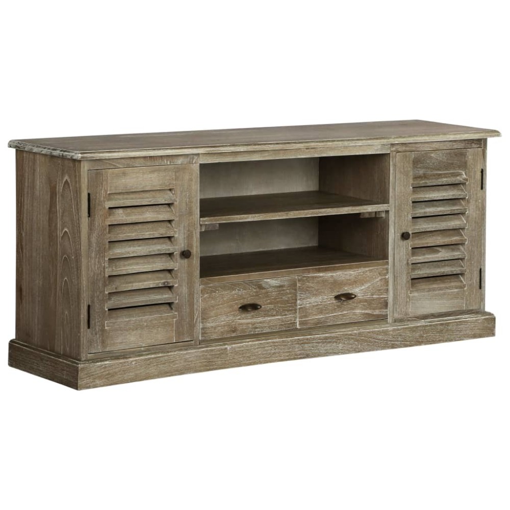 TV-Schrank Mindiholz Massiv 145x35x60 cm