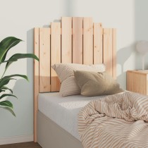 Bed Headboard 186x4x110 cm Solid Wood Pine