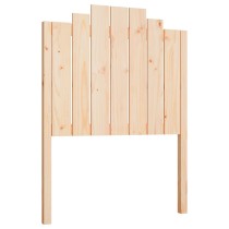 Bed Headboard 186x4x110 cm Solid Wood Pine