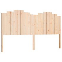 Bed Headboard 186x4x110 cm Solid Wood Pine