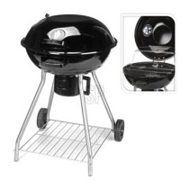 ProGarden BBQ Grill on Wheels Black