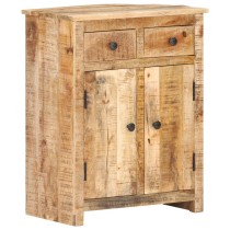 Sideboard 59x35x75 cm Raues Mangoholz