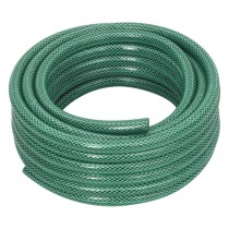 Gartenschlauch mit Armaturen-Set Grün 0,6" 50 m PVC