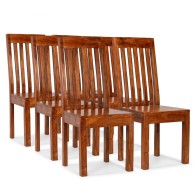 Dining Chairs 6 pcs Solid...