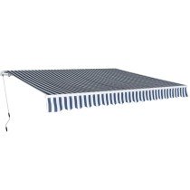 Folding Awning Manual Operated 400 cm Cream