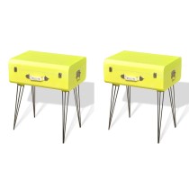 Side Cabinet 49.5x36x60 cm Yellow