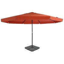 Outdoor Umbrella with Portable Base Taupe