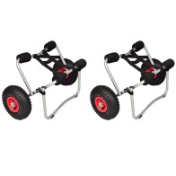 Kayak Trolleys 2 pcs Aluminium