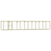 Chicken Cage 1.5x1.5x1.5 m Impregnated Pinewood