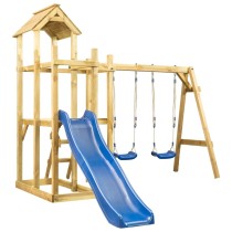 Outdoor Playset 285x305x226.5 cm Impregnated Wood Pine