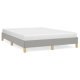 Bed Frame Light Grey 90x190 cm 3FT Single Fabric