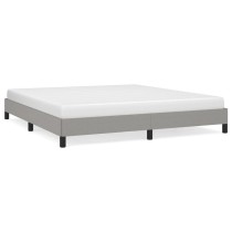 Bed Frame Dark Grey 180x200 cm 6FT Super King Fabric