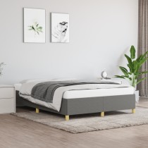 Bed Frame Light Grey 90x190 cm 3FT Single Fabric