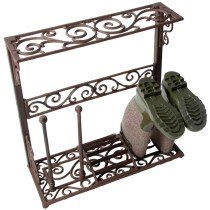 Esschert Design Boot Rack Size L Cast Iron LH44