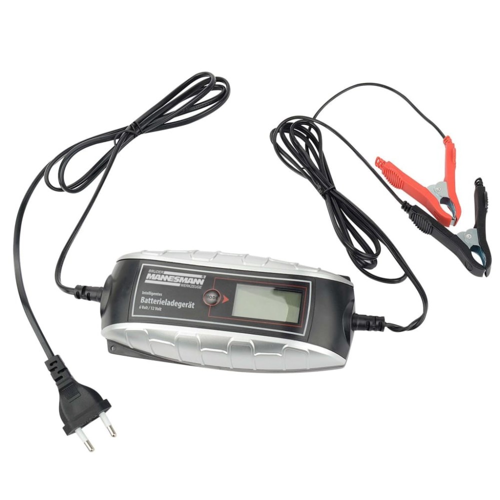 Br der Mannesmann Battery Charger 6/12 V with LCD Screen