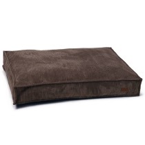 Designed by Lotte Dog Cushion Ribbed 70x55x15 cm Brown