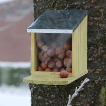 Esschert Design Squirrel Feeder 12.2x23x17.5 cm