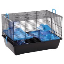 FLAMINGO Hamster Cage Jaro 2 50.5x33x32.5 cm Black and Blue