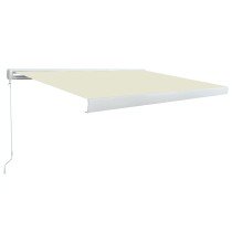 Manuelle Kassetten-Markise 350x250 cm Creme