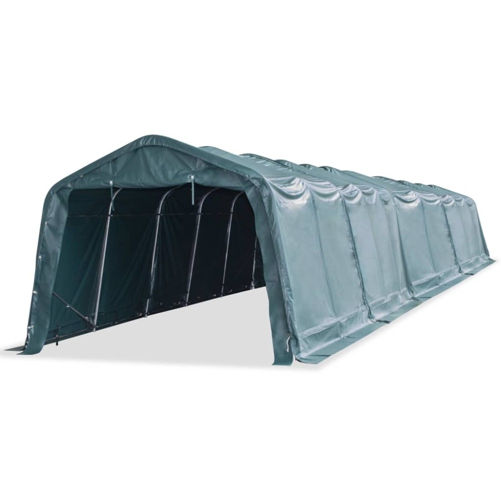 Removable Livestock Tent PVC 550 g/m  3.3x4.8 m Dark Green