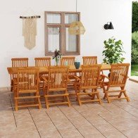 9 Piece Garden Dining Set...