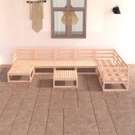 8 Piece Garden Lounge Set...