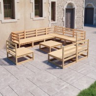 10 Piece Garden Lounge Set...