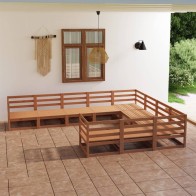10 Piece Garden Lounge Set...