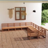 10 Piece Garden Lounge Set...