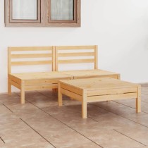 3 Piece Garden Lounge Set...