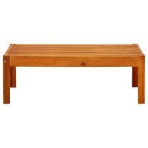 Garden Table 85x57x29 cm Solid Acacia Wood